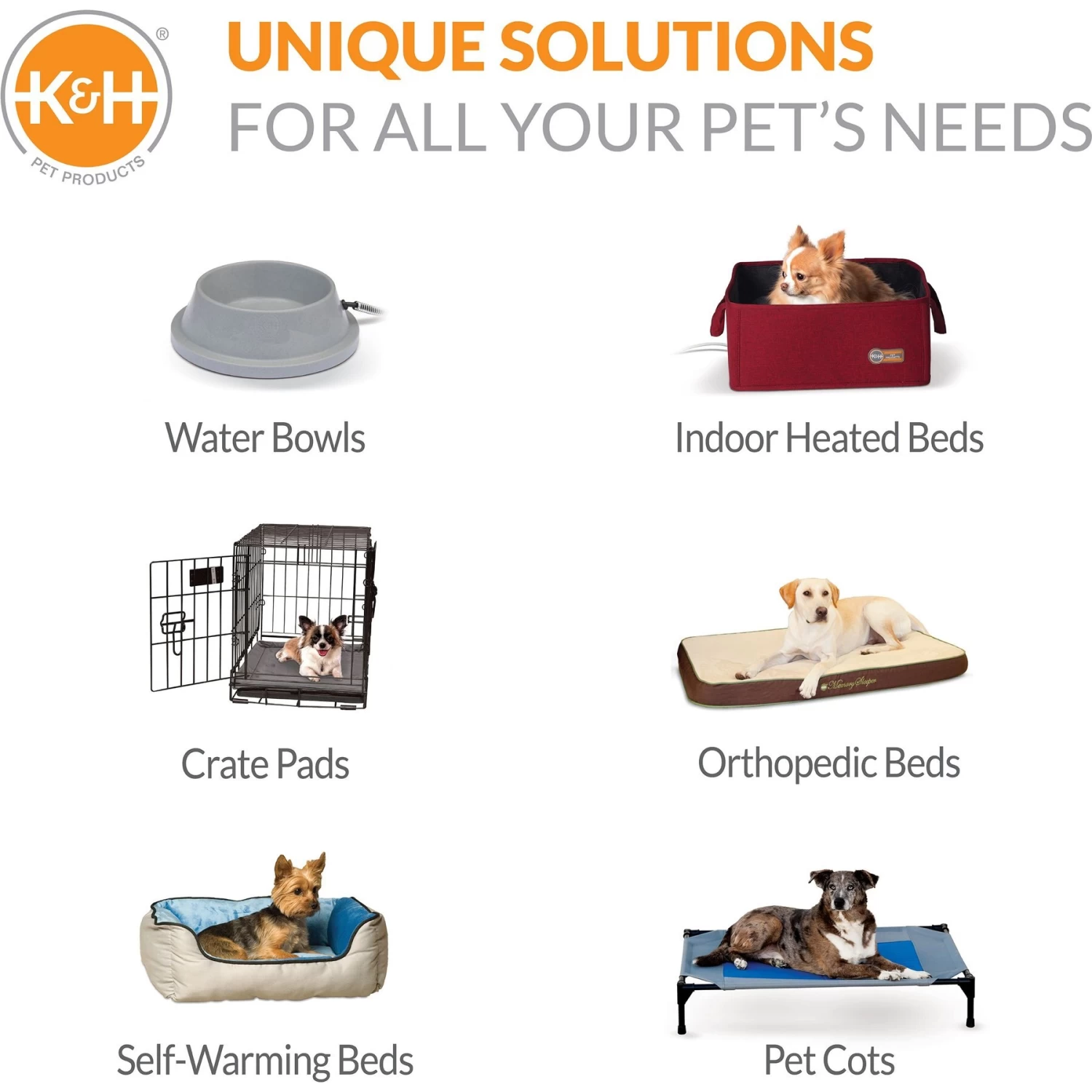 K&H Pet Products Memory Foam Dog Crate Pad, Gray - Image 7