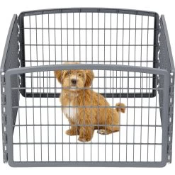 IRIS USA 4-Panel Dog Exercise Playpen, 24-in