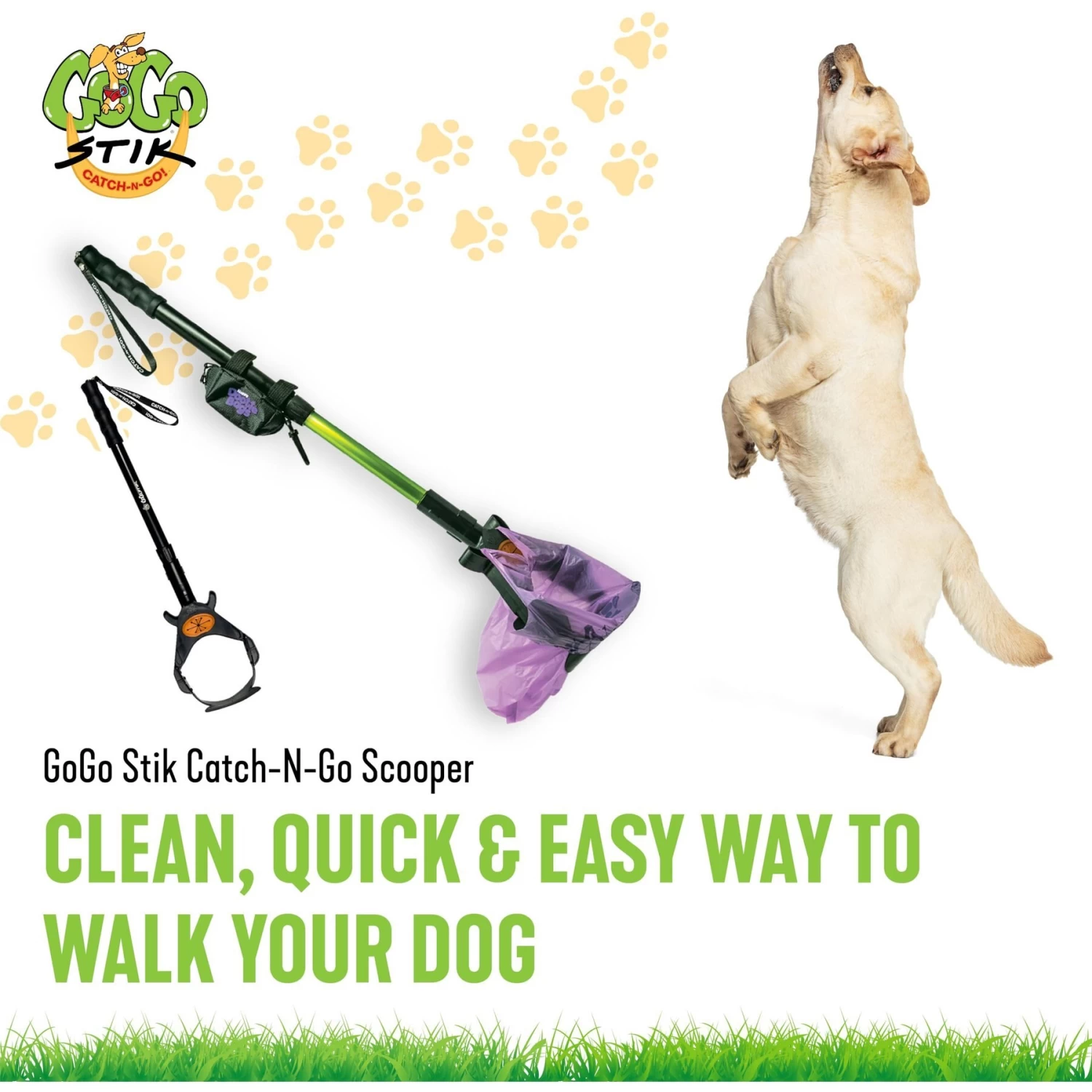 Pooch Approved Products GoGo Stik Pooper Scooper - Image 2