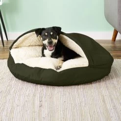 Snoozer Pet Products Cozy Cave Covered Cat & Dog Bed With Removable Cover