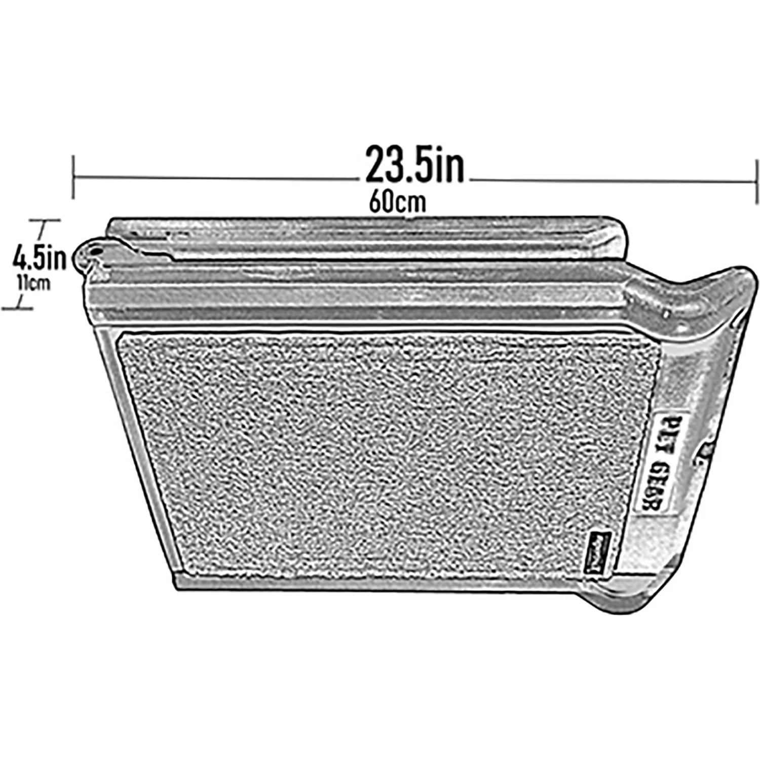 Pet Gear Travel Lite Bi-Fold Dog Car Ramp With SupertraX - Image 3