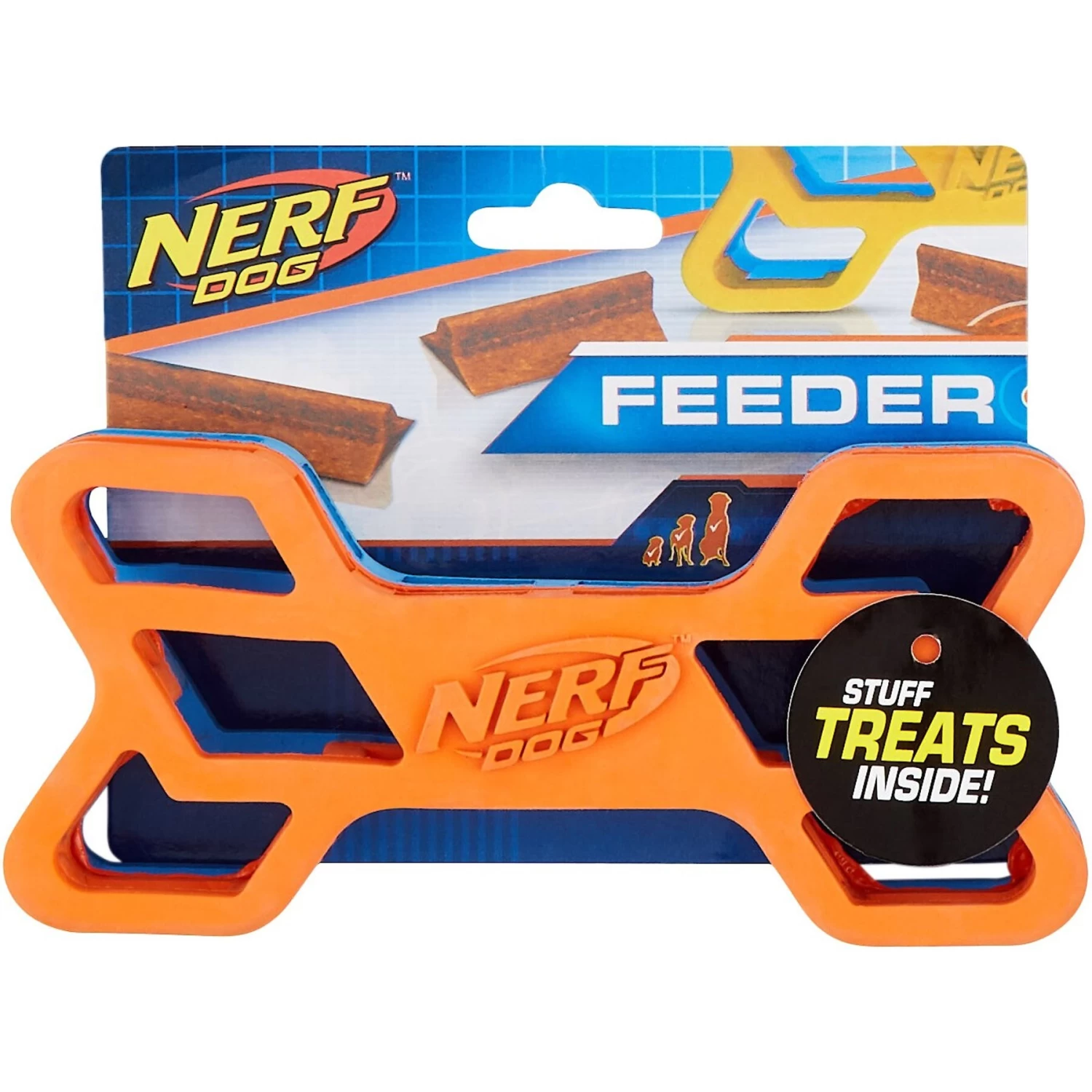 Nerf Dog EXO Treat Dispensing Bone Dog Toy - Image 3