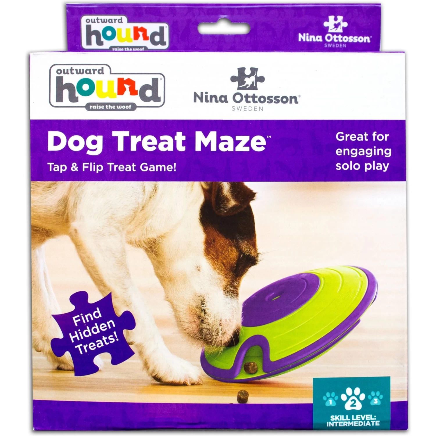 Nina Ottosson By Outward Hound Treat Maze Puzzle Game Dog Toy - Image 7
