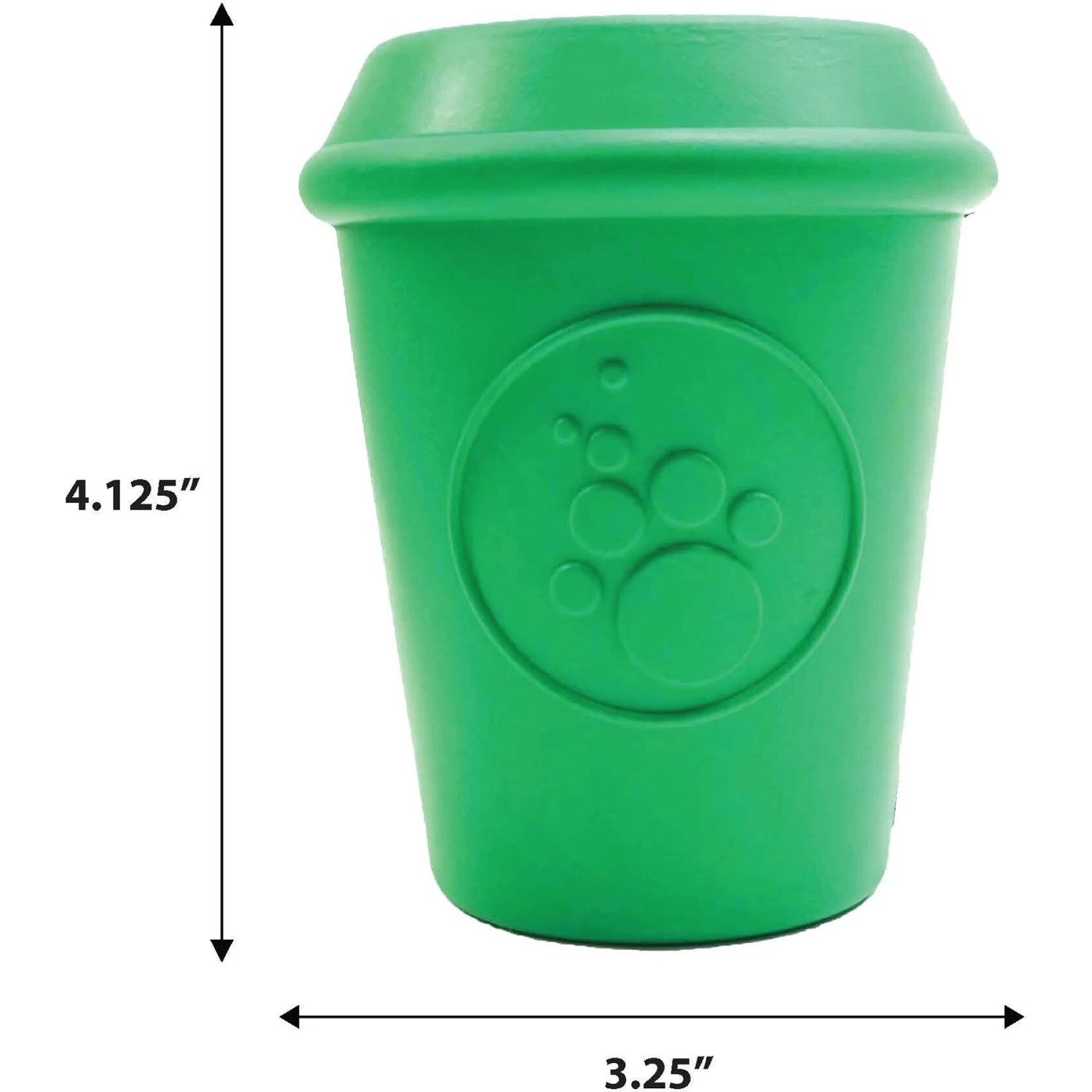 SodaPup Coffee Cup Treat Dispensing Tough Dog Chew Toy - Image 2
