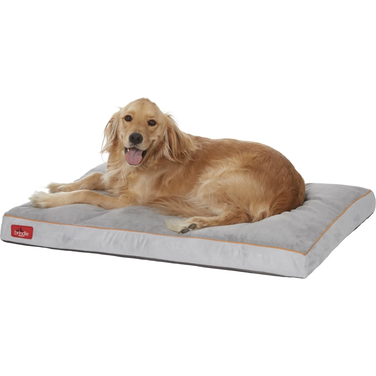 Brindle Soft Orthopedic Pillow Cat & Dog Bed With Removable Cover - Image 4