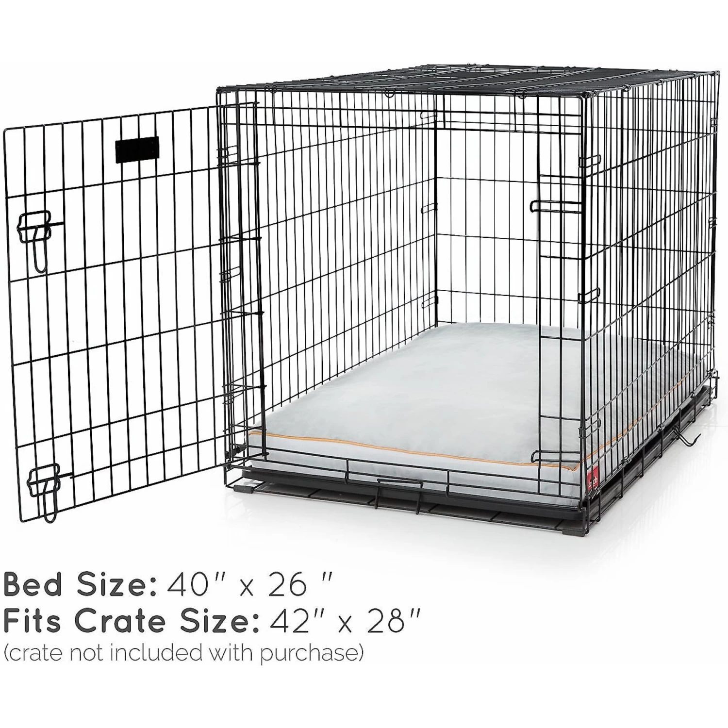 Brindle Soft Orthopedic Pillow Cat & Dog Bed With Removable Cover - Image 6