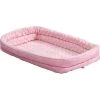MidWest Quiet Time Fashion Plush Double Bolster Dog Crate Mat