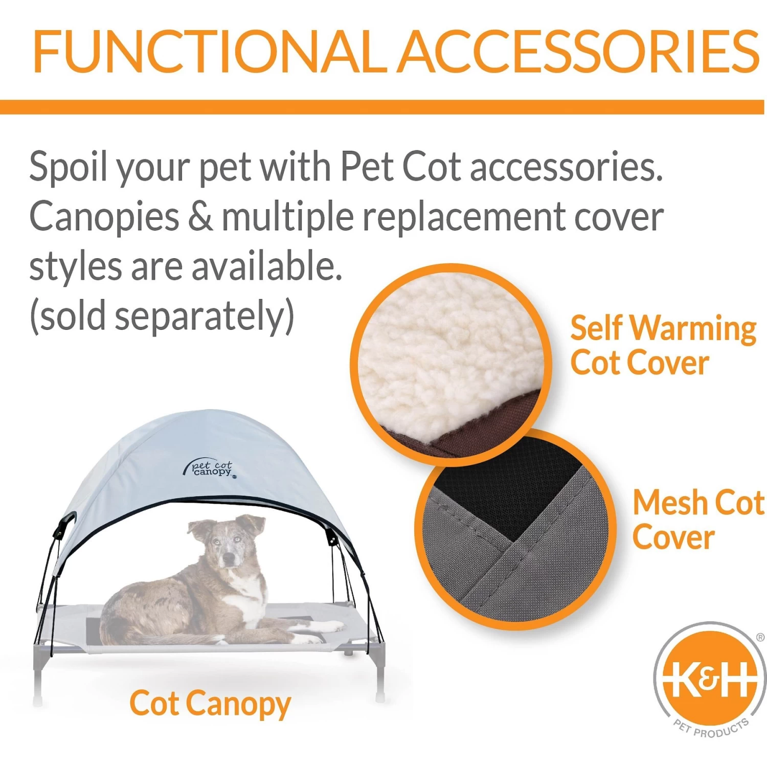K&H Pet Products Coolin' Pet Cot Elevated Pet Bed - Image 6