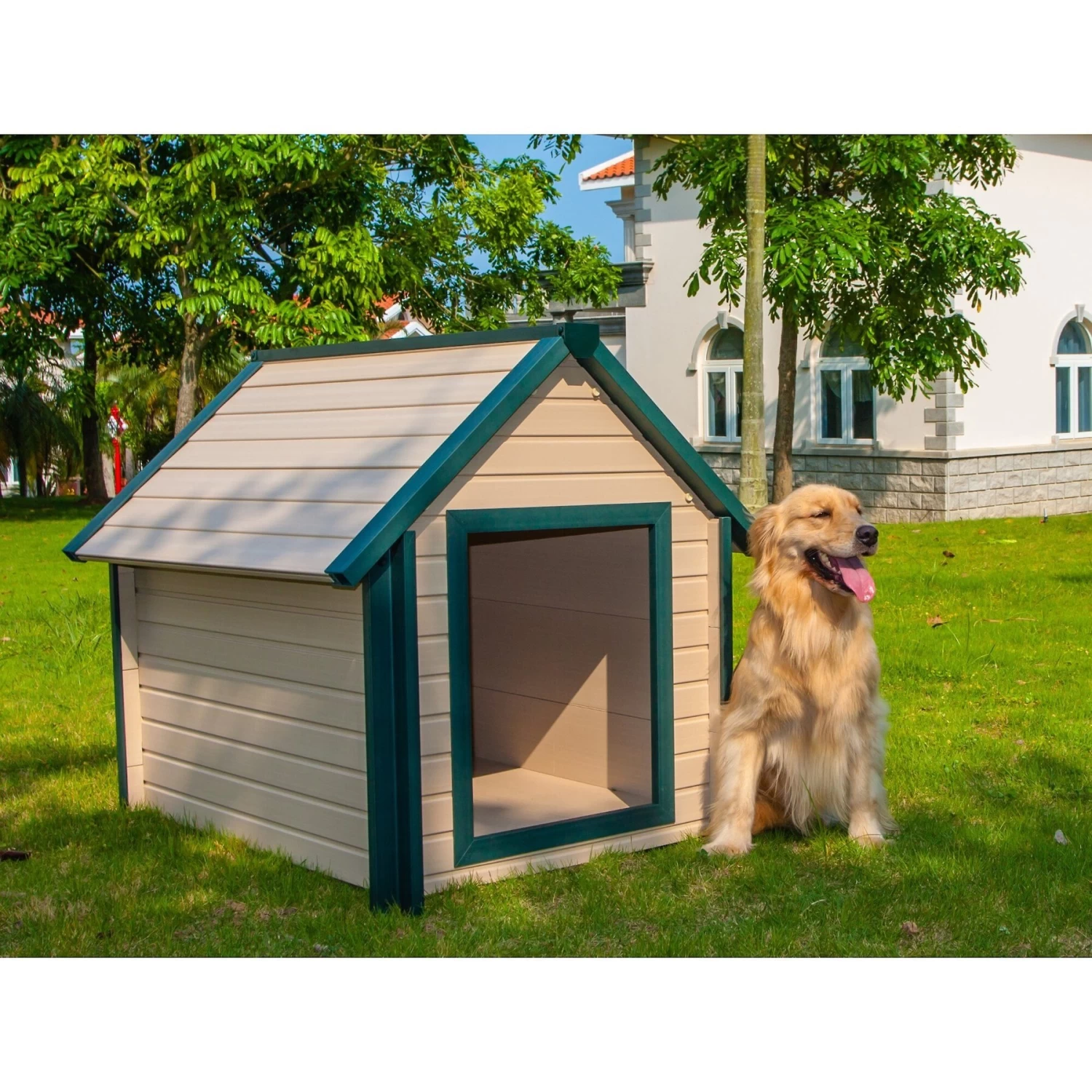 New Age Pet EcoFLEX Bunk Style Dog House