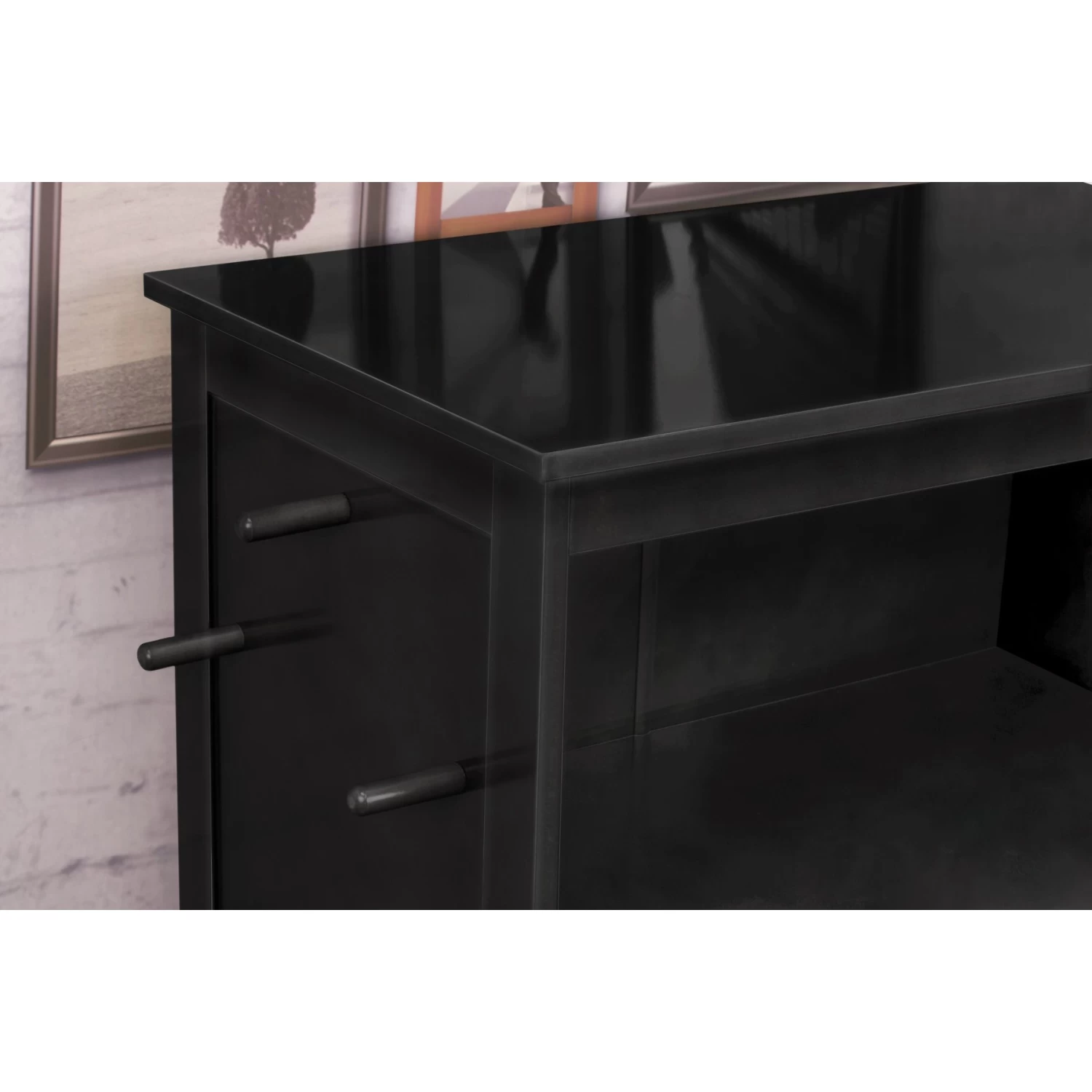 ZooVilla Windsor Elevated Dog & Cat Bowls & Storage - Image 2