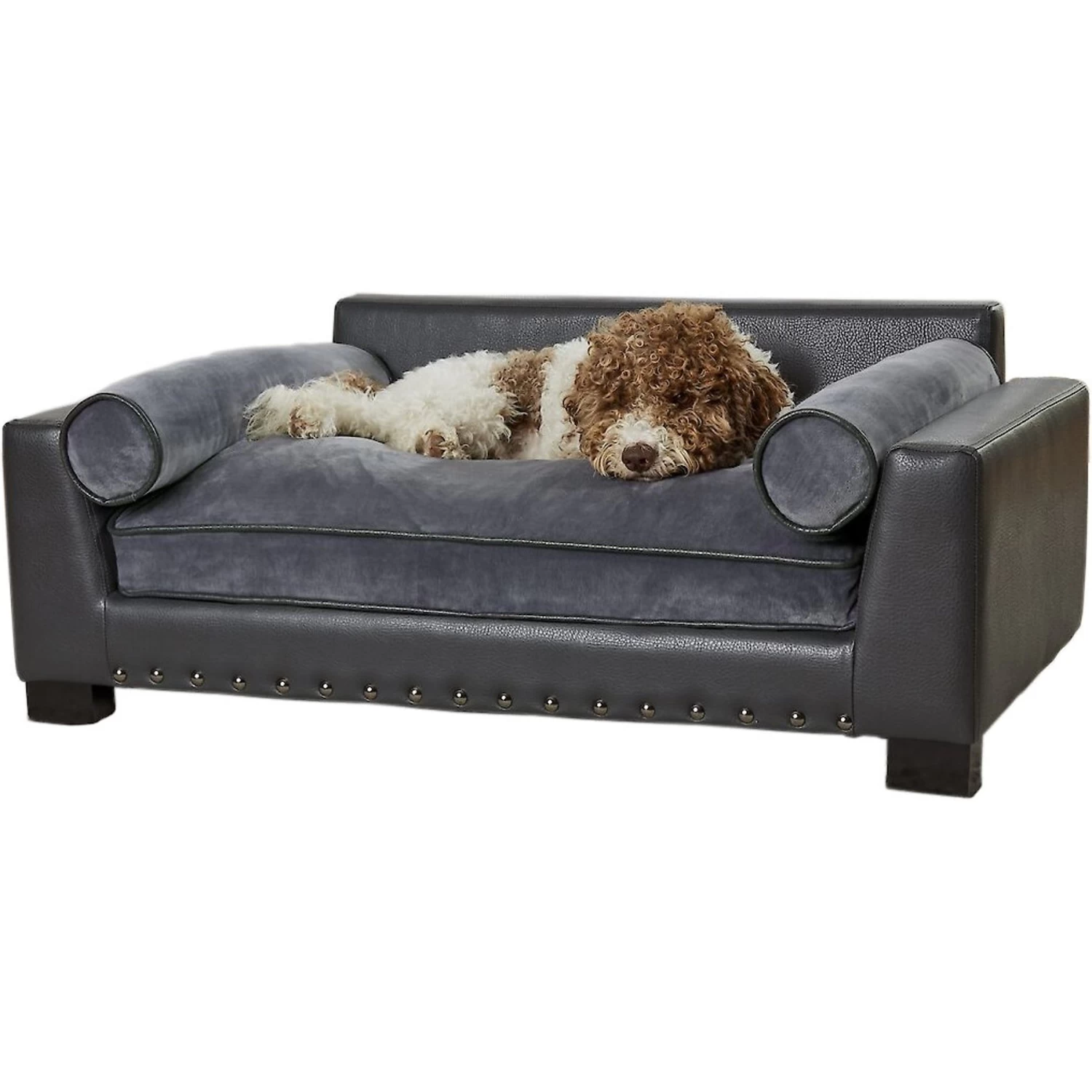 Enchanted Home Pet Skylar Sofa Dog Bed With Removable Cover, Large
