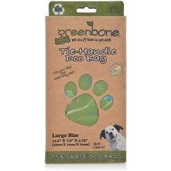 Greenbone Tie Handle Dog Waste Bags