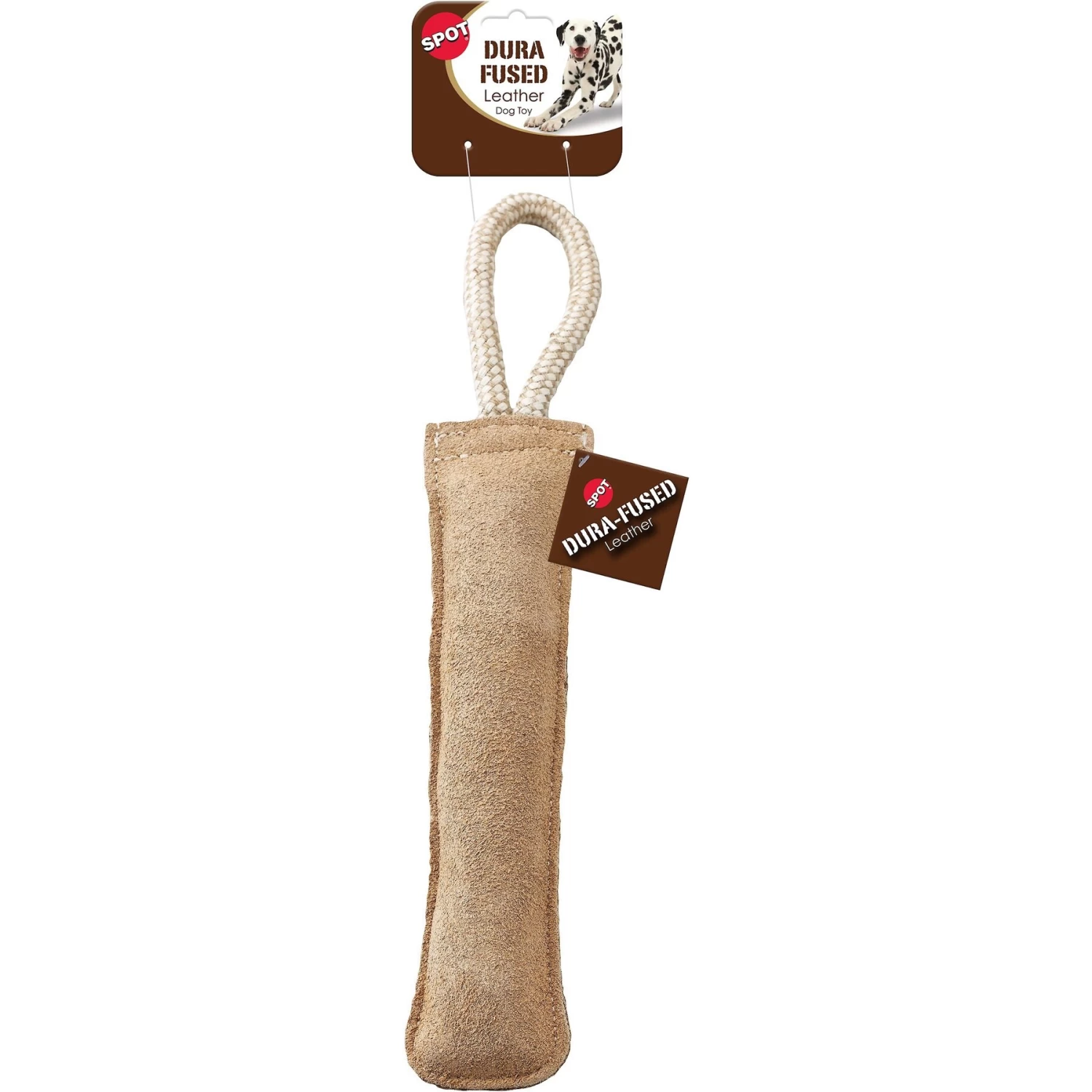 Ethical Pet Dura-Fused Leather Retriever Dog Toy