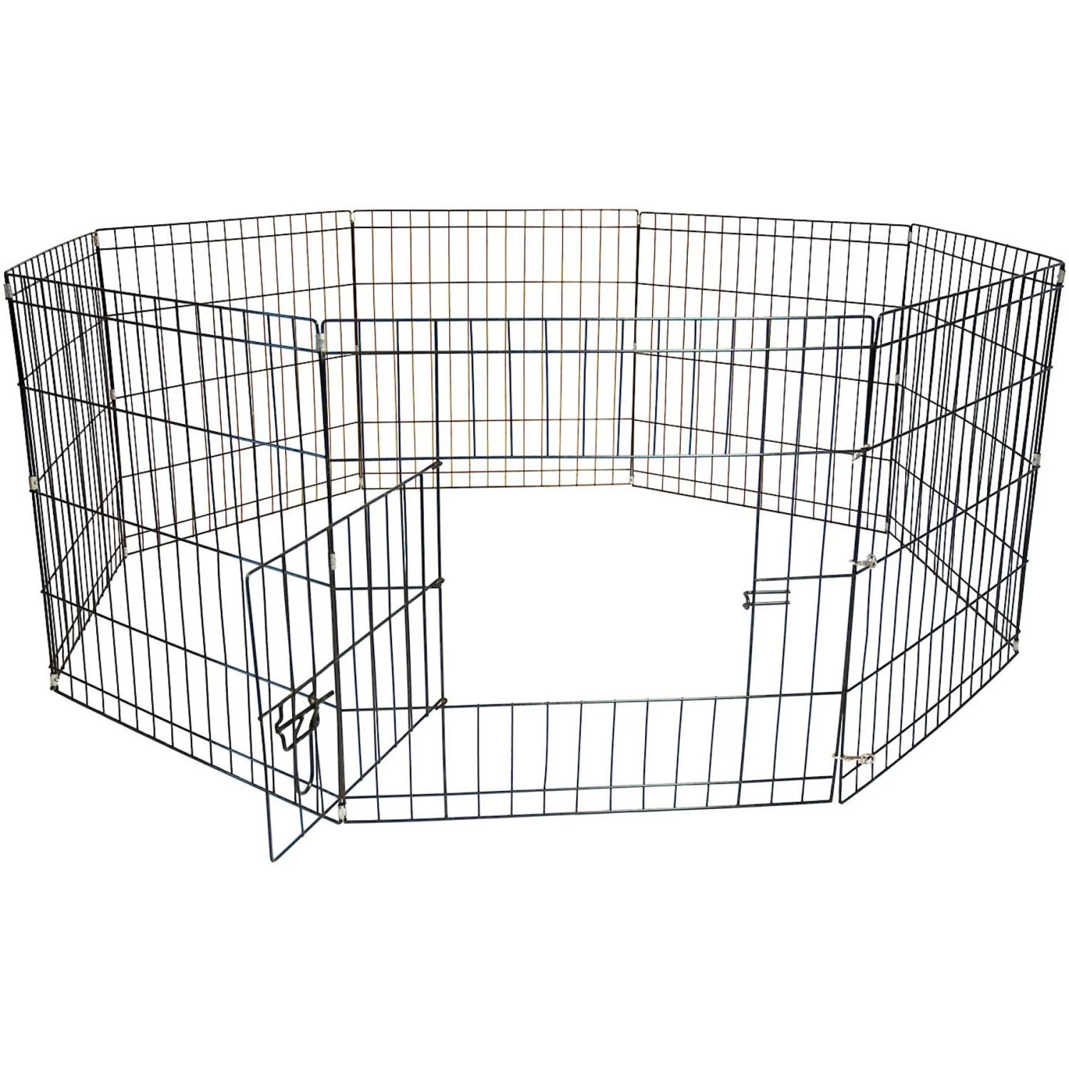 Iconic Pet 8-Panel Portable Foldable Wire Dog Pen