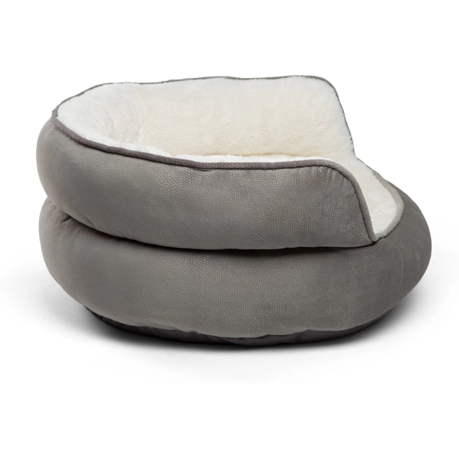 Best Friends By Sheri Throne Cuddler Bolster Cat & Dog Bed - Image 2