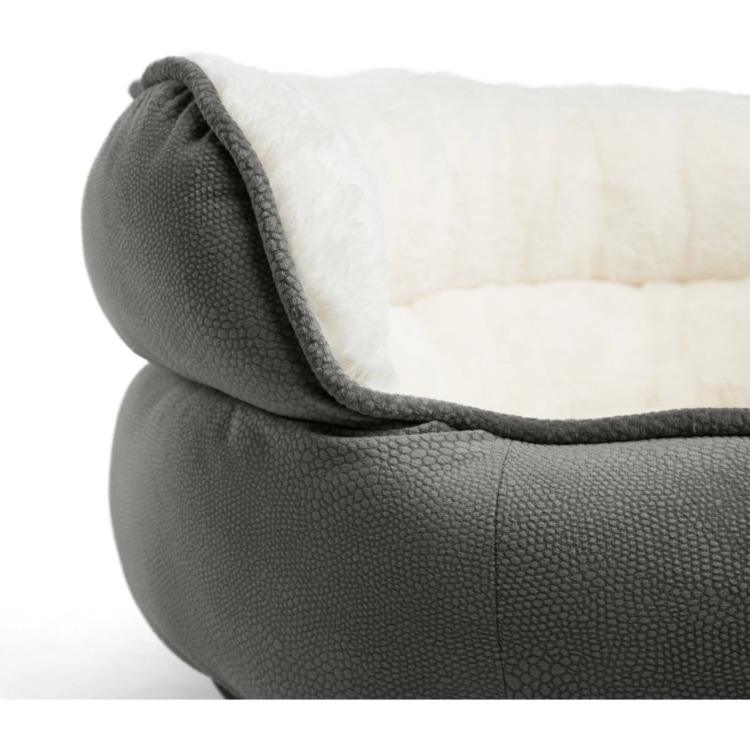 Best Friends By Sheri Throne Cuddler Bolster Cat & Dog Bed - Image 5