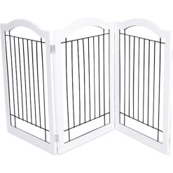 Internet's Best Arched Top Wire Dog Gate, 30-in