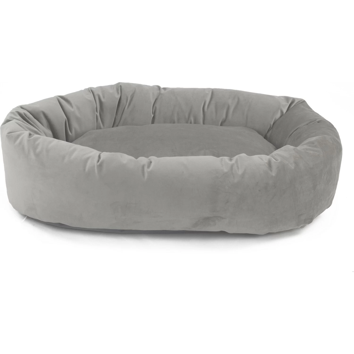 Majestic Pet Velvet Bagel Bolster Dog Bed - Image 2