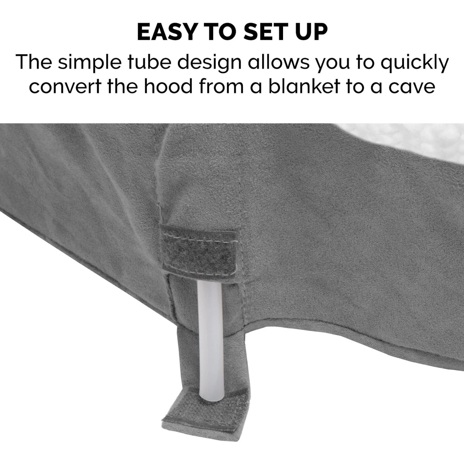 FurHaven Faux Sheepskin Snuggery Orthopedic Cat & Dog Bed With Removable Cover - Image 9