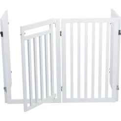 TRIXIE Wooden Dog Gate, 63-in