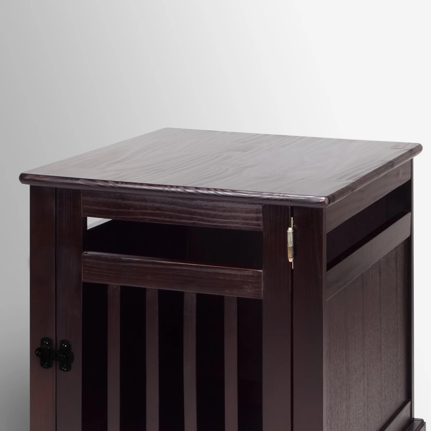 Casual Home Chappy Single Door Furniture Style Dog Crate & Wood Slats - Image 6