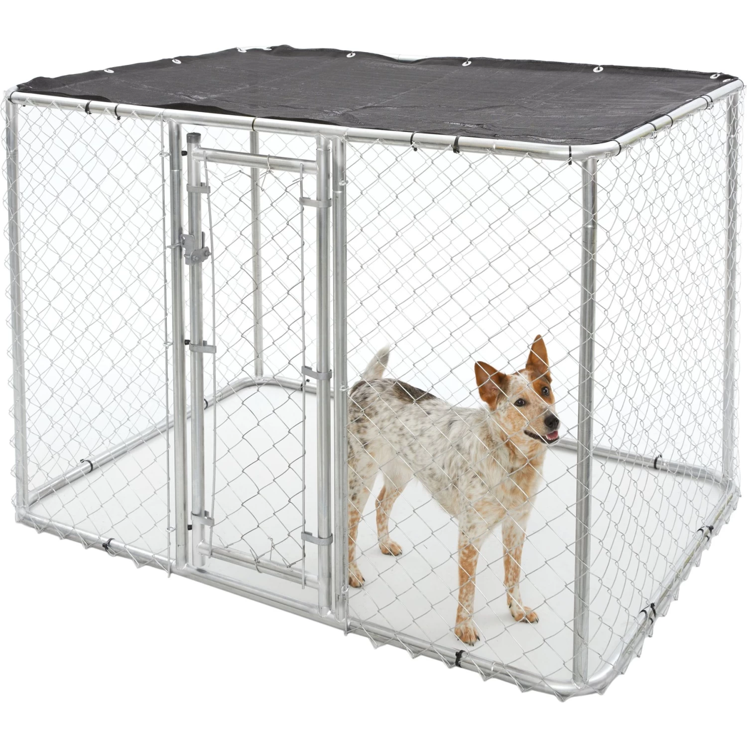 MidWest K9 Steel Chain Link Portable Outdoor Dog Kennel