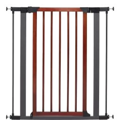 MidWest Decorative Wood & Graphite Steel Dog & Cat Gate