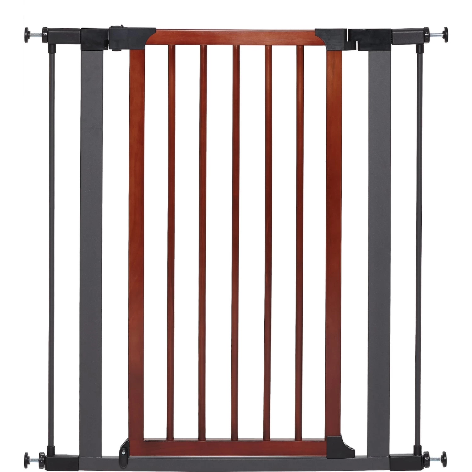 MidWest Decorative Wood & Graphite Steel Dog & Cat Gate