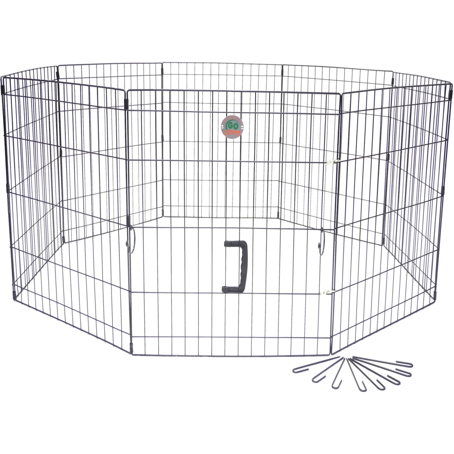 Go Pet Club Foldable Wire Dog Exercise Pen - Image 3