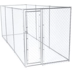 Lucky Dog Chain Link Dog Kennel