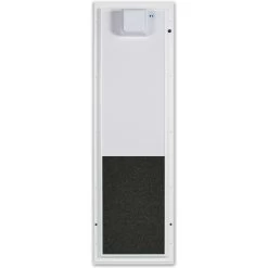 PlexiDor Performance Pet Doors Electronic Door Mounted Dog & Cat Door, Large