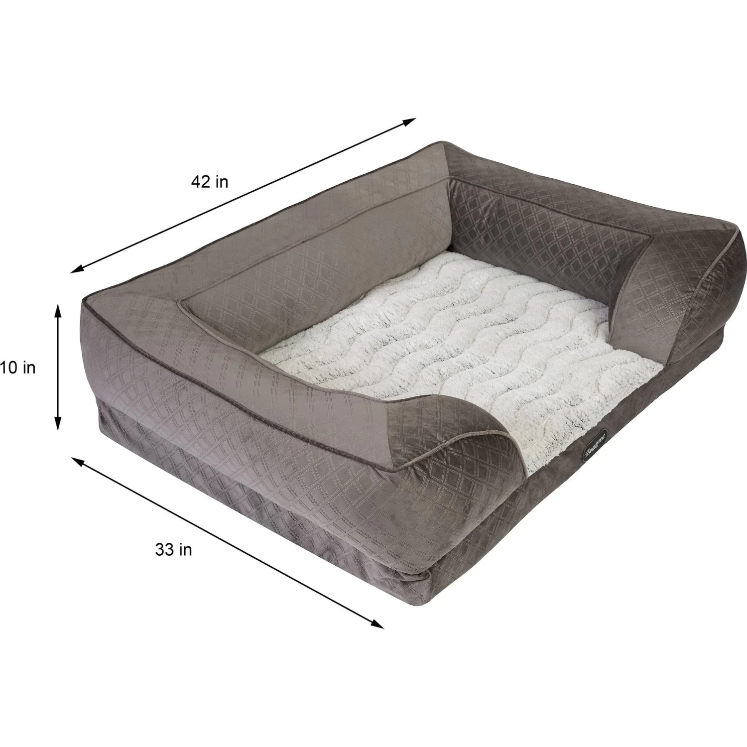 Beautyrest Supreme Comfort Couch Dog & Cat Bed - Image 4