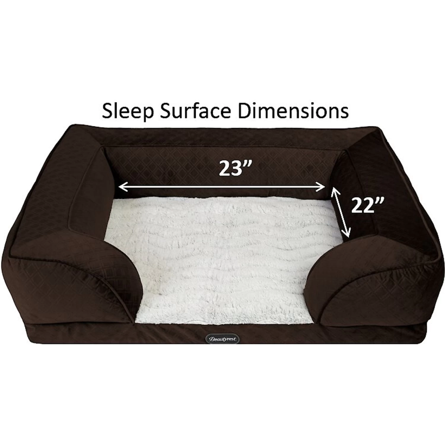 Beautyrest Supreme Comfort Couch Dog & Cat Bed - Image 5