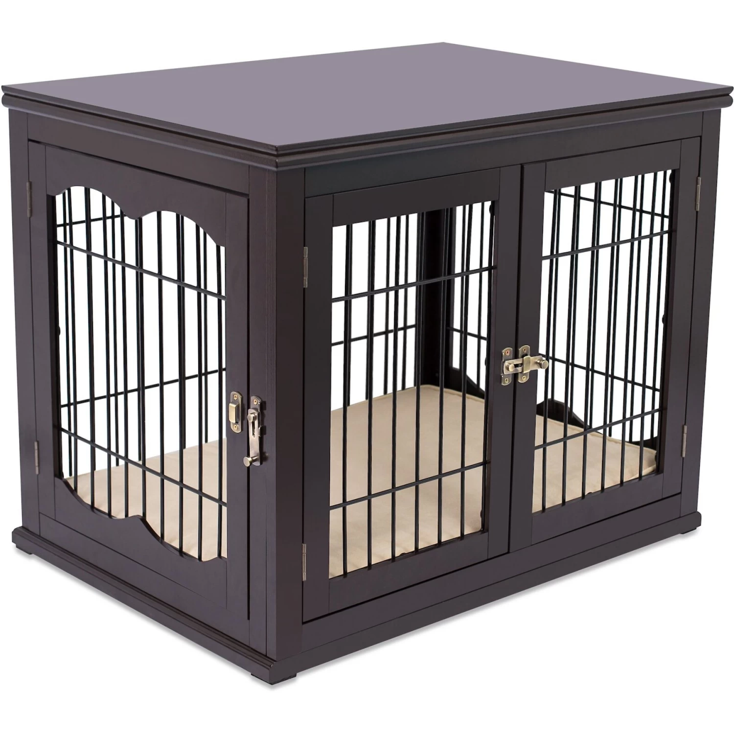 Internet's Best Double Door Furniture Style Dog Crate & End Table - Image 3