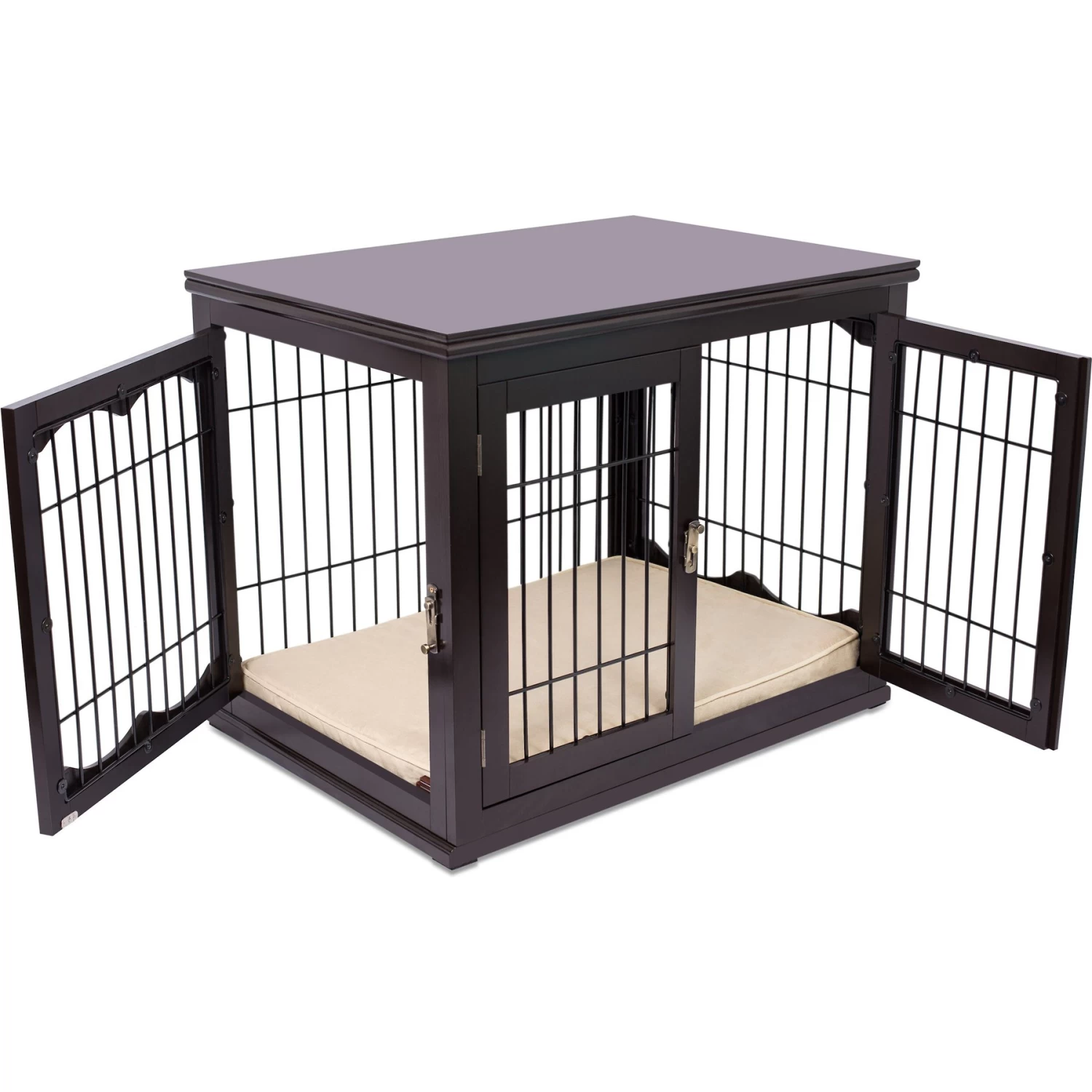 Internet's Best Double Door Furniture Style Dog Crate & End Table - Image 5