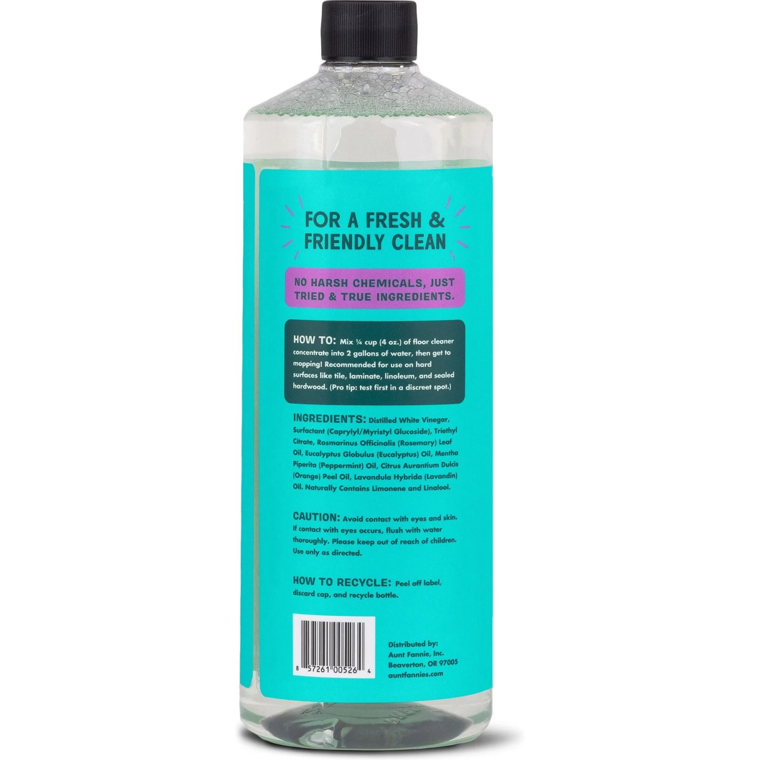 Aunt Fannie's Vinegar Wash Concentrate Lavender Floor Cleaner, 32-oz Bottle - Image 2