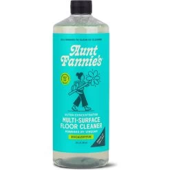Aunt Fannie's Vinegar Wash Concentrate Eucalyptus Floor Cleaner, 32-oz Bottle