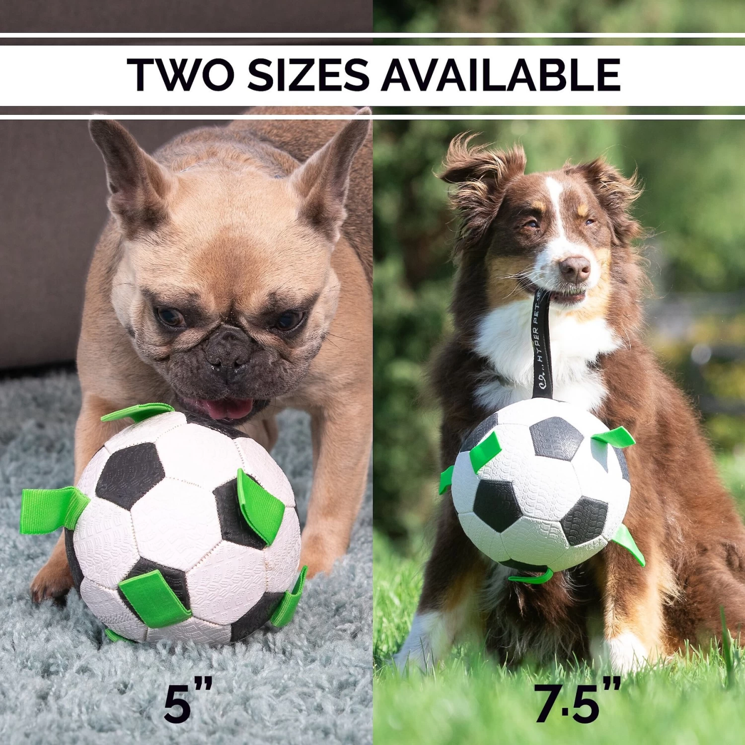 Hyper Pet Grab Tabs Soccer Ball Dog Toy - Image 7