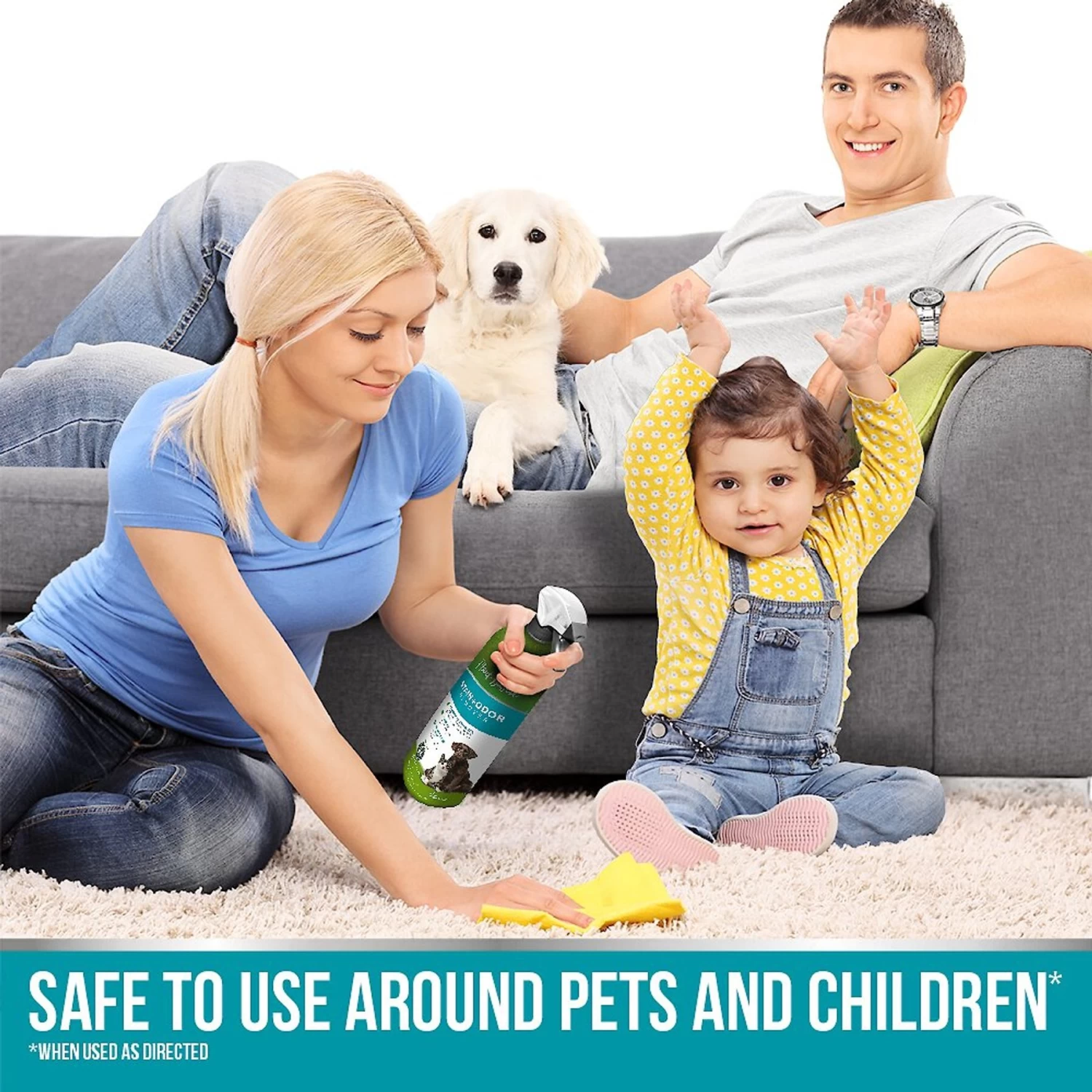 Simple Solution Plant-Based Stain & Odor Remover, 32-oz Bottle - Image 3