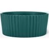 Waggo Ripple Solid Ceramic Dog & Cat Bowl