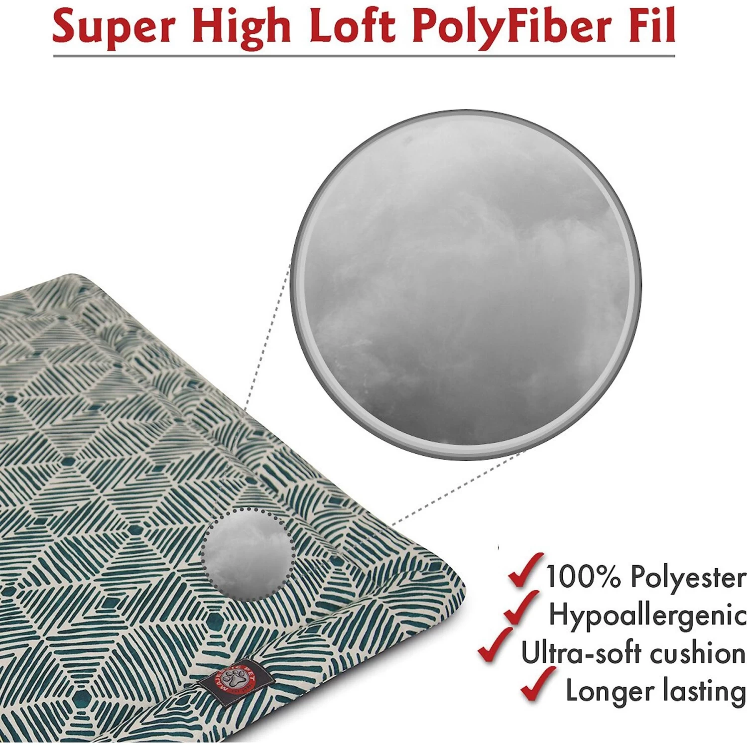 Majestic Pet Charlie Personalized Dog Crate Mat - Image 7