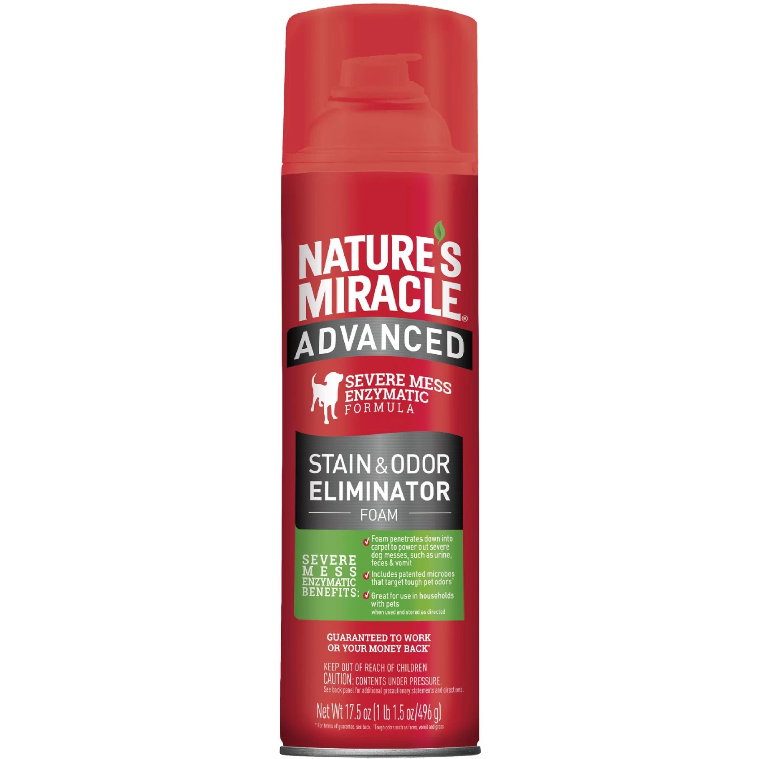 Nature's Miracle Advanced Dog Stain & Odor Foam Aerosol Spray