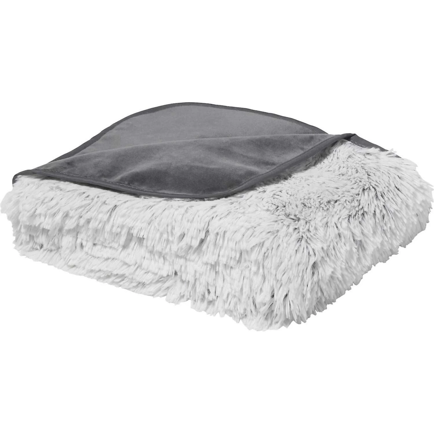 Frisco Eyelash Cat & Dog Bolster Bed & Frisco Eyelash Cat & Dog Blanket - Image 7