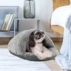 Sleepy Pet Slipper Covered Cat & Dog Bed