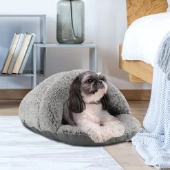 Sleepy Pet Slipper Covered Cat & Dog Bed