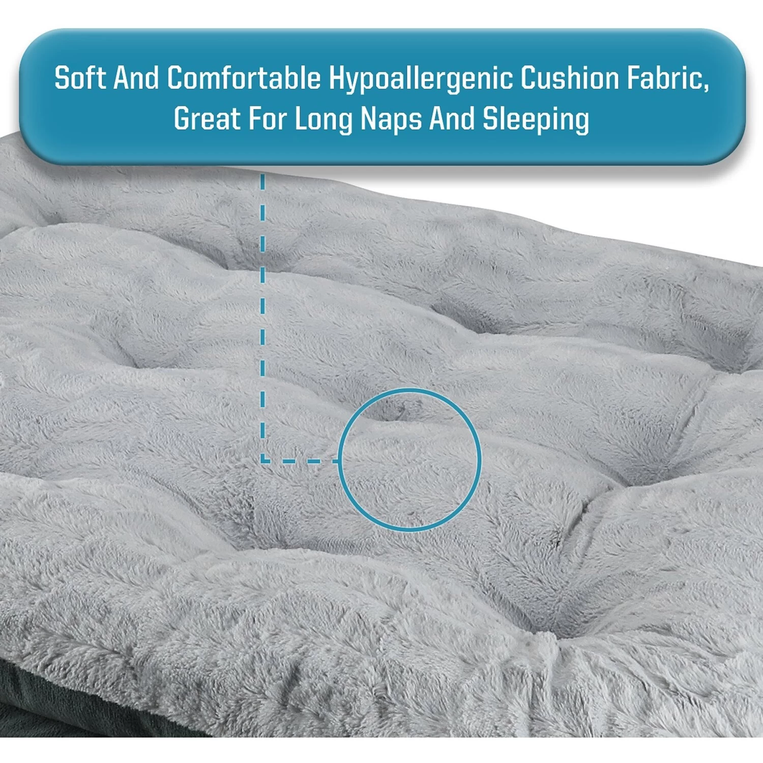 Canine Creations Orthopedic Pillow Topper Dog Bed - Image 6