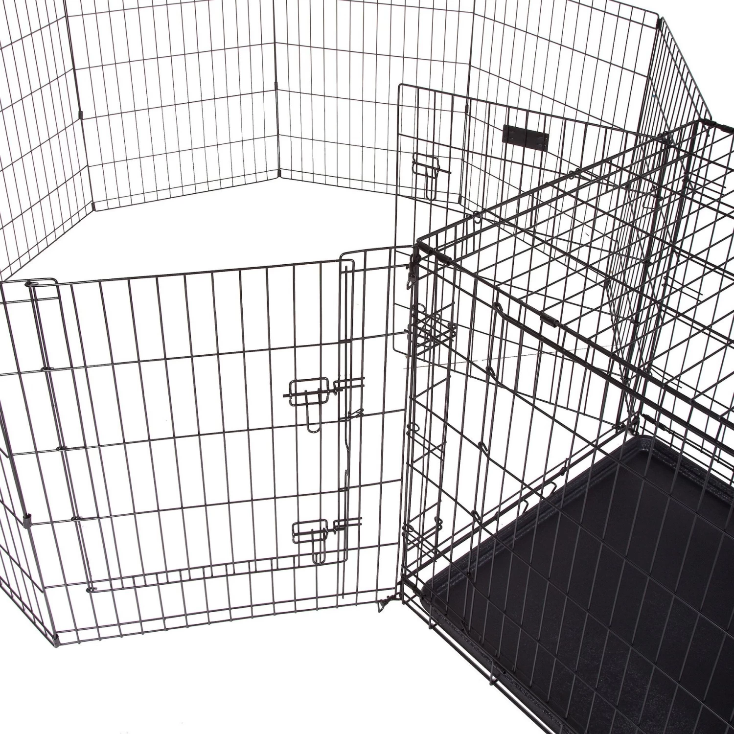 Pet Adobe Folding Puppy Playpen - Image 4