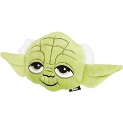 STAR WARS YODA Round Plush Squeaky Dog Toy
