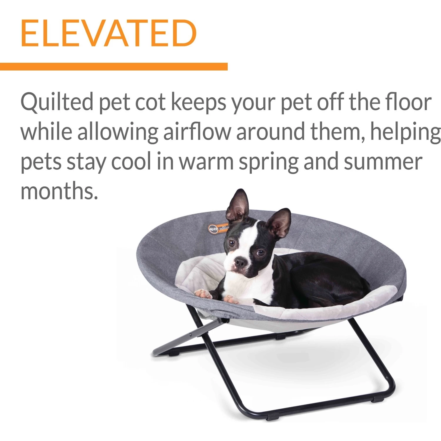 K&H Pet Products Cozy Cot Elevated Dog Bed - Image 3