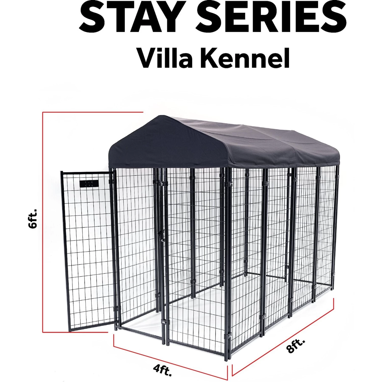 Lucky Dog STAY Series Villa Dog Kennel - Image 3